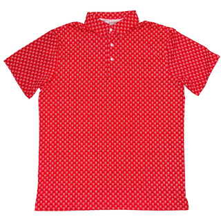 Red UH Shocker Polo